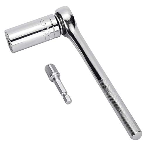 Ratchet Wrench Power Drill Adapter Professional Repair Tools Gifts for Men Him Husband Dad Father DIY Handyman Universal Socket 7-19 mm Socket Grip Adapter 1/4 to 3/4 inch Ratchet Wrench Power Drill Adapter Professional Repair Tools Gifts for Men Him Husband Dad Father DIY Handyman Universal Socket 7-19 mm Socket Grip Adapter 1/4 to 3/4 inch
